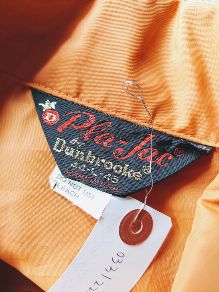 60S-70S USA PLA-JAC NYLON JACKET ORANGE MENS-L | 古着屋ataco garage