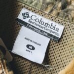 USA Columbia S/S Real Camo Hunting Shirt Black Mens-M