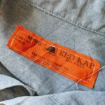 1970s-80s USA RED KAP L/S Chambray Work Shirt Blue Mens-M