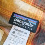 USA patagonia Organic Cotton L/S Plaid Shirt Red Mens-L