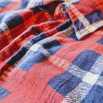 Bigsize 1980s-90s USA OZARK TRAIL L/S Plaid Shirt Red Mens-XL