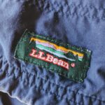 1980s-90s USA LLBean Anorak Hoodie Navy Mens-L