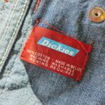 1960s USA Dickies Denim Over All Blue W38