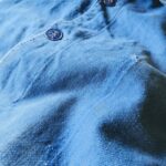 1960s-70s EURO Cotton Twill Work Jacket Blue Mens-M