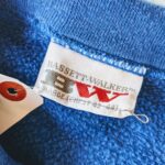 1980s-90s USA BASSETT-WALKER Plain SweatShirt Blue Mens-L