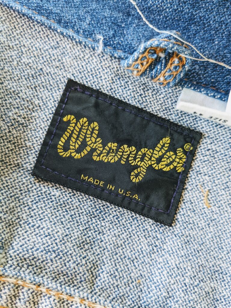 1970s USA wrangler 124MJ Denim Jacket size44 – ataco garage blog