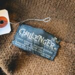 1970s-80s USA CHALLENGER Suede Leather Cardigan Brown Mens-M