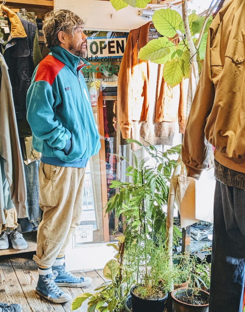 80S-90S COLUMBIA FLEECE JACKET GREEN MENS-L | 古着屋ataco garage