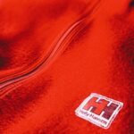 1980s Helly Hansen Fleece Jacket Red Mens-M