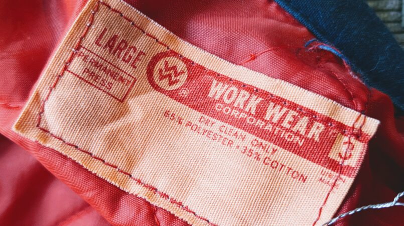 1970s-80s USA WORK WEAR CORPORATION Quilting Liner Work Jacket