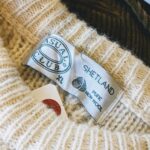 CASUAL CLUB ShetLand Wool Knit fisherman Sweater Beige Mens-XL