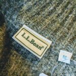 L.L.Bean Wool Knit Zip-up Cardigan Khaki Mens-M