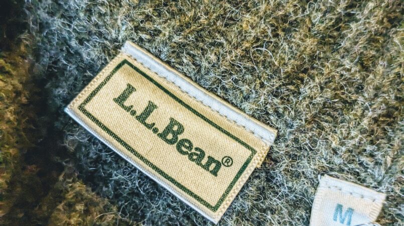 L.L.Bean Wool Knit Zip up Cardigan Khaki Mens M – ataco garage blog