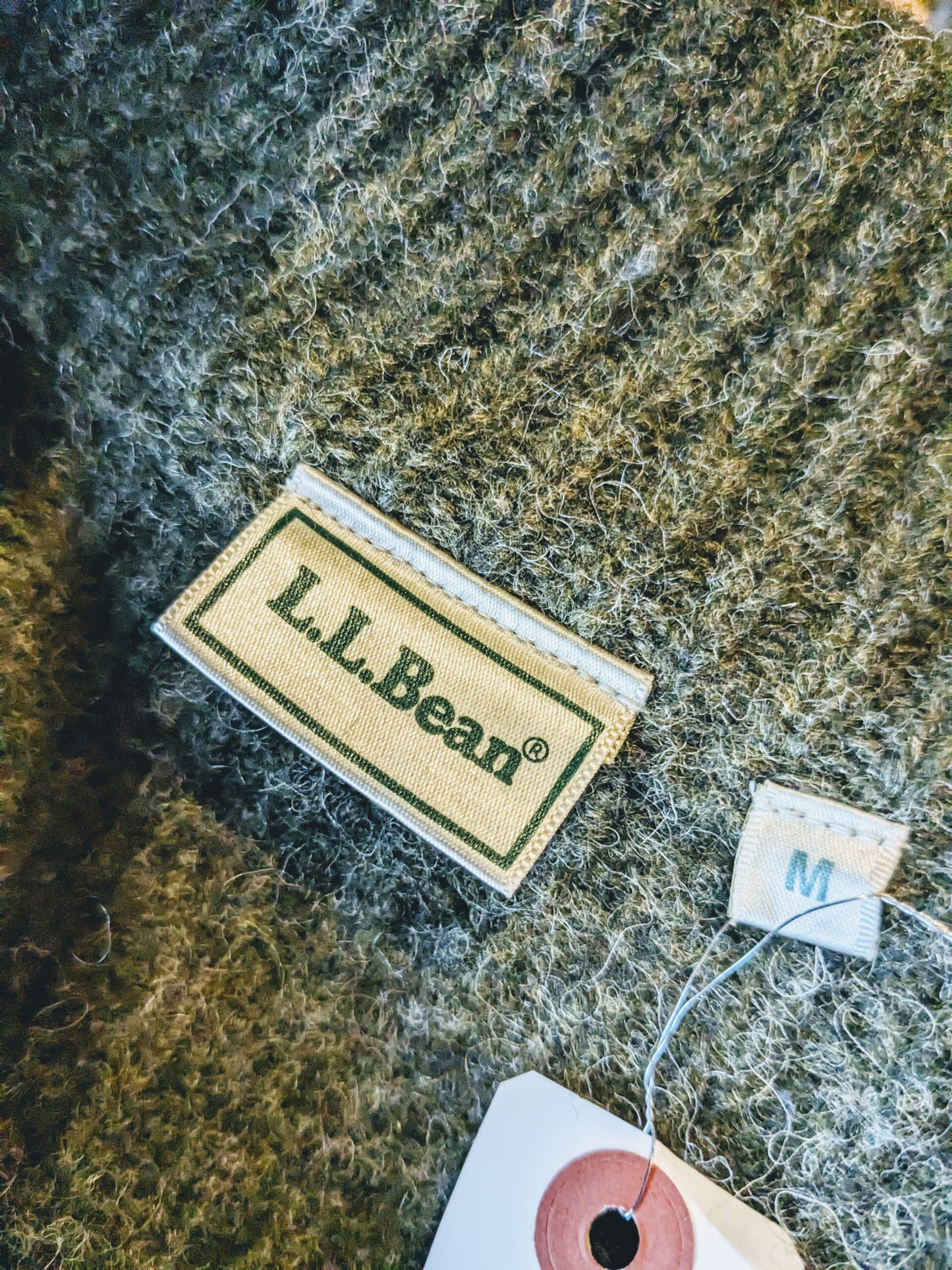 L.L.Bean Wool Knit Zip-up Cardigan Khaki Mens-M – ataco L.L.Bean Wool Knit Zip-up Cardigan Khaki Mens-M – ataco