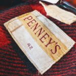 1950s-60s USA PENNEY’S Wool Hunting Jacket Red Mens-XL