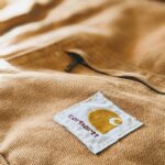 1980s-90s USA carhartt Quilting Liner Duck All in One Brown W42
