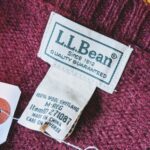 USA L.L.Bean Shetland Wool Sweater Bordeaux Mens-M