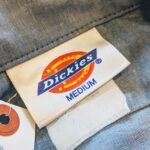 1980s-90s USA Dickies S/S Work Chambray Shirt Blue Mens-M