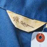 1960s-70s USA Mr.California BANLON Polo Shirt Navy Mens-L