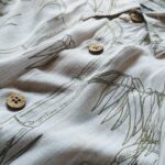 1960s-70s USA puritan Hawaiian Rayon Shirt White Mens-L