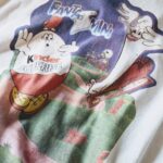 1990s USA Kinder SURPRISE FANTASMINI Print Tee White Mens-L