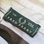 Italy FRED PERRY S/S Border Rugby Shirt Brown Mens-XXL & 2023 SUMMER SALE