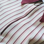 1960s-70s USA S/S Stripe Polo Shirt Red Mens-XL & LLBean Chino Pants W32