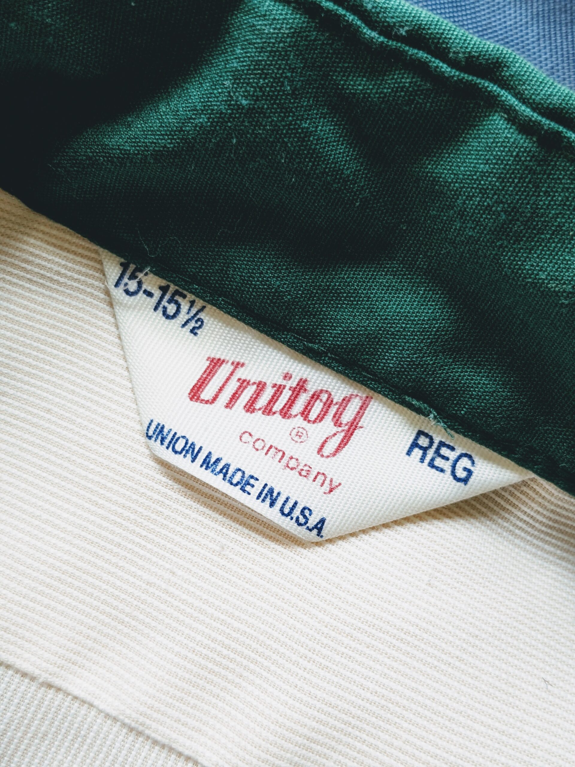 1970s-80s USA Unitog Coca-Cola L/S Work Shirt Beige Mens-ML 