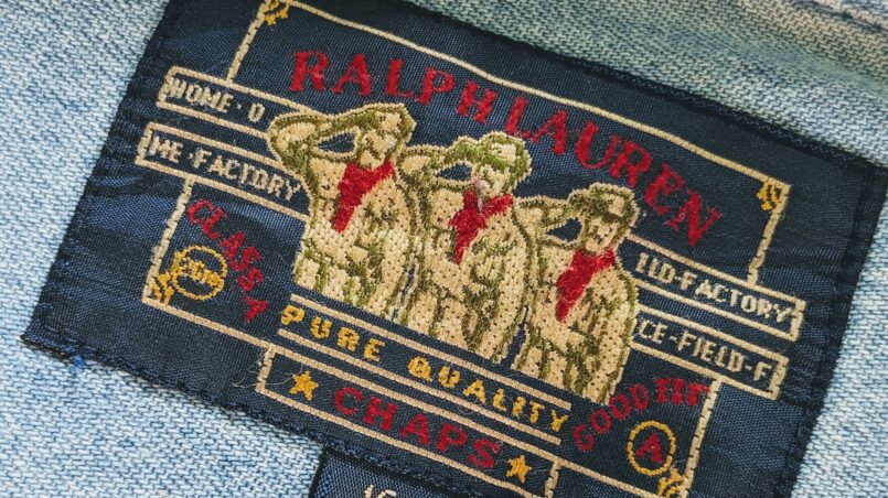 USA Polo RALPH LAUREN L/S Button Down Denim Shirt Blue Mens XL