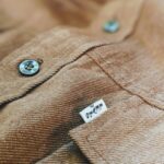 1970s-80s USA Levi’s PANATELA L/S Shirt Brown Mens-L