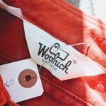 1970s 80s USA Woolrich L/S Chamois cross shirt RED Mens-ML