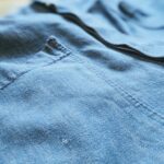1960s-70s Swiss Army Denim Pants Blue W34