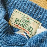USA RED HEAD Cotton Knit Sweater Blue Mens-L