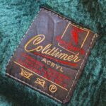 1960s-70s EURO Reygers Coldtimer Stand Fall Collar Coat khaki Mens-XL