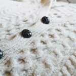 USA L.L.Bean Wool Knit Fisherman Cardigan Off-White Mens-L