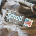 USA Schott 659 Riders Leather Jacket Brown Size38