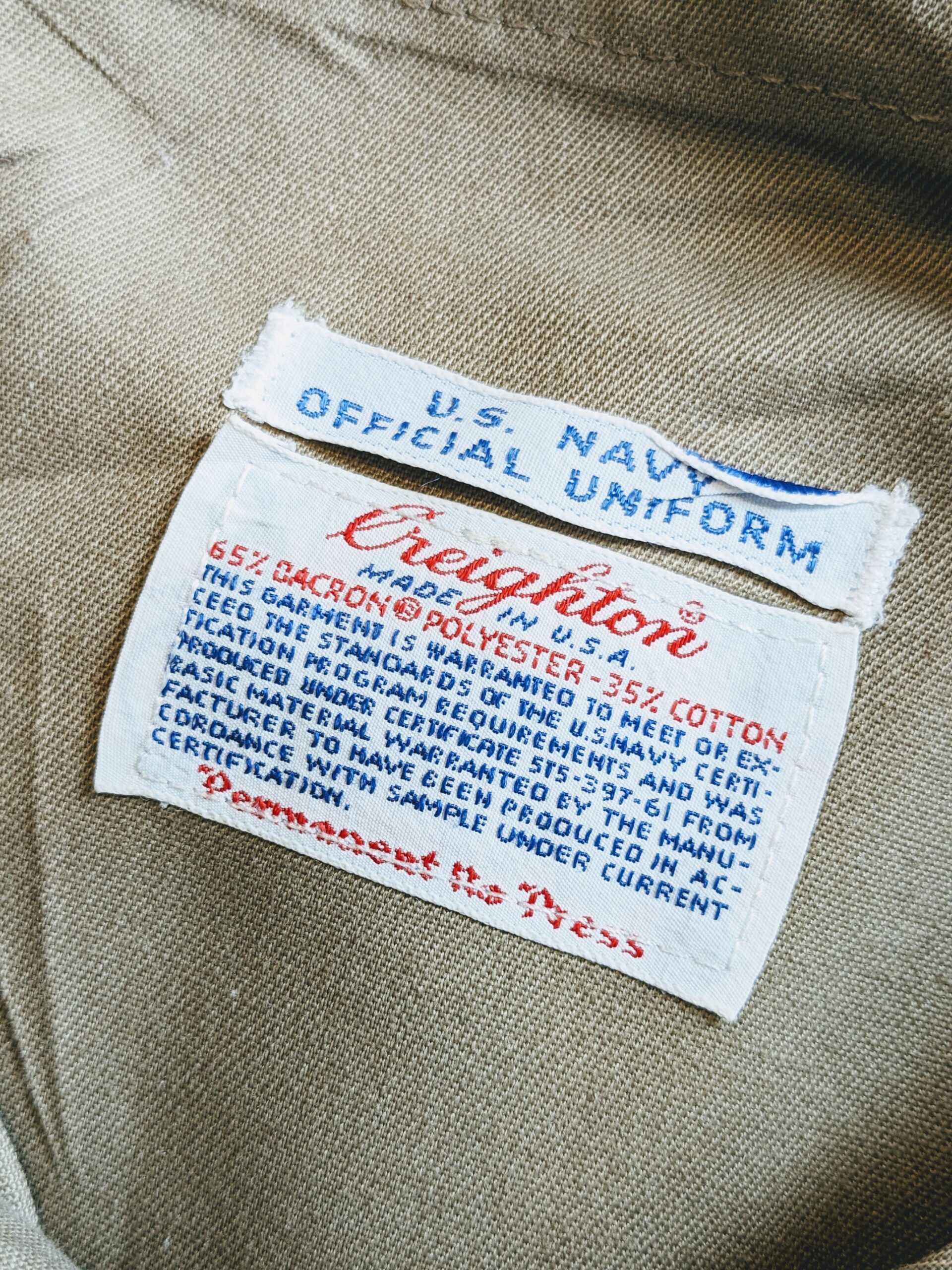 1970s-80s USA CREIGHTON Chino Pants Beige W32 – ataco garage