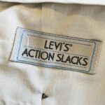 1970s-80s USA Levi’s ACTION SLACKS Light Brown W31