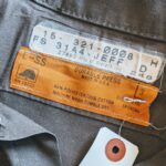 1970s-80s USA RED KAP S/S Chain Stitch Work Shirt Brown Mens-L