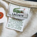 1980s-90s French LACOSTE S/S Polo Shirt Beige Mens-ML