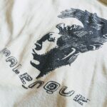 1980s-90s USA PALENQUE S/S Print T-Shirt Yellow Mens-XL