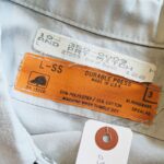 1970s-80s USA RED KAP S/S Chain Stitch Work Shirt Gray Mens-L & 2024 Summer SALE