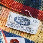1970s-80s USA Mr.Leggs L/S Plaid Heavy Flannel Shirt Red Mens-S