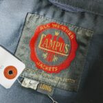 1960s-70s USA CAMPUS Harrington Jacket Navy Mens-L