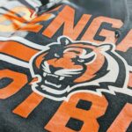 USA NFL BENGALS FOOTBALL Sweat Hoodie Black Mens-L