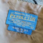 USA PENDLETON Zip-up Wool Jacket Gray Mens-L