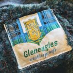 1950s-60s USA Gleneagles Stand Fall Collar Coat Black Mens-L