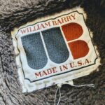 1970s-80s USA WILLIAM BARRY Boa Lined Jacket Beige Mens-L