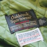 1970s-80s USA Sears Nylon Coat Green Mens-L