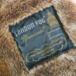 1970s-80s USA LONDON FOG Stand Fall Collar Coat Beige Mens-L